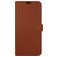 Valenta Gel Skin Samsung Galaxy A12 Hoesje Echt Leer Bookcase Portemonnee - Bruin