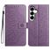 Mobigear Mandala Samsung Galaxy A17 Hoesje Bookcase Portemonnee - Paars