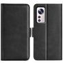 Mobigear Slim Magnet Xiaomi 12 Hoesje Bookcase Portemonnee - Zwart