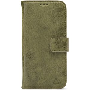 My Style Flex Wallet iPhone 16 Pro Max Hoesje Bookcase Portemonnee - Olijfgroen