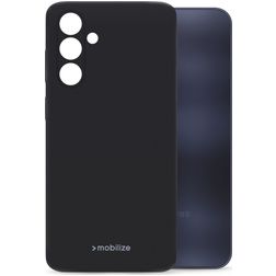 Mobilize Rubber Gelly Xiaomi 14T Hoesje Flexibel TPU Backcover - Zwart