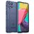 Mobigear Rugged Shield Samsung Galaxy M53 Hoesje Flexibel TPU Backcover Shockproof - Blauw