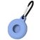 Mobigear Circle Key Apple AirTag Hoesje Flexibel TPU Sleutelhanger - Denim Blue