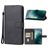 Mobigear Wallet HTC U23 Pro Hoesje Bookcase Portemonnee - Zwart