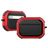 Mobigear Slim Armor Apple AirPods Pro 2 Shockproof Hardcase Hoesje - Zwart / Rood