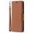 Mobigear Excellent Xiaomi Redmi Note 10 Pro Hoesje Bookcase Portemonnee - Cognac