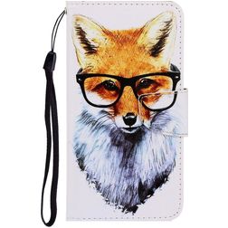 Mobigear Design Xiaomi Redmi 9C Hoesje Bookcase Portemonnee - Vos