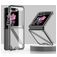 Mobigear Crystal Samsung Galaxy Z Flip 7 FE Hoesje Hardcase Backcover - Zwart