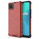 Mobigear Honeycomb Realme C11 (2020) Hoesje Hardcase Backcover Shockproof - Rood