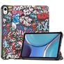 Mobigear Tri-Fold iPad Mini 7 (2024) Hoes Bookcase - Graffiti