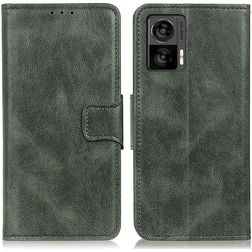 Mobigear Classy Motorola Edge 30 Neo Hoesje Bookcase Portemonnee - Groen