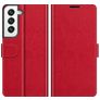 Mobigear Wallet Samsung Galaxy S22 Hoesje Bookcase Portemonnee - Rood
