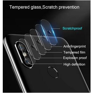 Mobigear Samsung Galaxy A70 Glazen Camera Lens Protector - Case Friendly