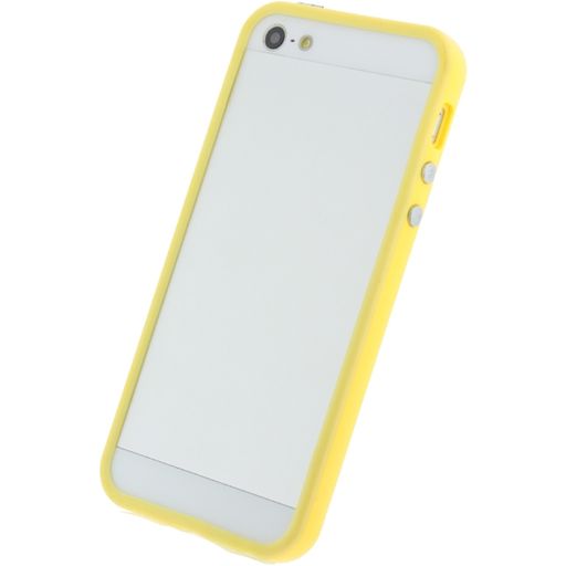 Xccess iPhone 5 Siliconen Hoesje Bumper - Geel