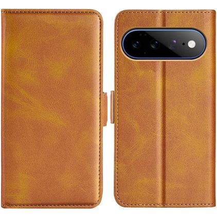 Mobigear Slim Magnet Google Pixel 11 Pro XL Hoesje Bookcase Portemonnee - Cognac