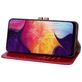 Mobigear Wallet Samsung Galaxy A50 Hoesje Bookcase Portemonnee - Rood