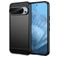 Mobigear Brushed Slim Google Pixel 9 Pro Hoesje Flexibel TPU Backcover - Zwart