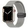 Mobigear Sport Mag Siliconen Apple Watch Bandje Magneetsluiting - 42/41/40/38 mm - Grijs