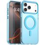 Mobigear Shockproof iPhone 18 Pro MagSafe Hoesje Hardcase Backcover - Blauw