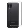 Mobiparts Classic Doorzichtig Samsung Galaxy A12 Hoesje Flexibel TPU Backcover - Transparant