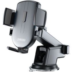 JOYROOM New Mouse Telefoonhouder auto Zuignap / Dashboard Klem Universeel - Zwart