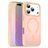 Mobigear Shockproof iPhone 17 Pro MagSafe Hoesje Hardcase Backcover - Rouge Powder