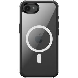 Valenta Full Cover iPhone 16e MagSafe Hoesje Gehard Glas Backcover Shockproof - Zwart