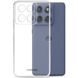 Mobilize Gelly Doorzichtig Motorola Edge 60 Fusion Hoesje Flexibel TPU Backcover - Transparant