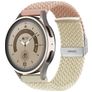 Mobigear Braided Dual Nylon Smartwatch Bandje Klemsluiting - Universeel 22 mm connector - Roze / Sterrenlicht