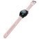 Mobigear Bumpy Siliconen Smartwatch Bandje Gespsluiting - Universeel 20 mm aansluiting - Roze