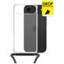 My Style Loop Doorzichtig iPhone Air Flexibel TPU Hoesje met koord - Transparant