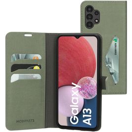 Mobiparts Classic Wallet Samsung Galaxy A13 4G Hoesje Bookcase Portemonnee - Stone Green