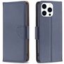 Mobigear Excellent iPhone 16 Pro Hoesje Bookcase Portemonnee - Blauw