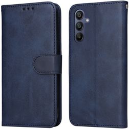 Mobigear Wallet Samsung Galaxy A17 Hoesje Bookcase Portemonnee - Blauw