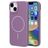 Mobiparts Slim Line iPhone 14 MagSafe Hoesje Hardcase Backcover - Imperial Purple