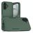 Mobigear Heavy Armor iPhone 16 Plus Hoesje Hardcase Backcover Shockproof - Groen