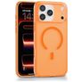 Mobigear Shockproof Grip iPhone 17 Pro Max MagSafe Hoesje Hardcase Backcover - Oranje