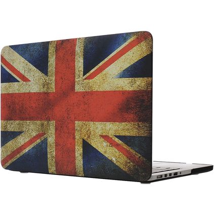 Mobigear Design MacBook Pro 13 Inch (2012-2015) Hoes Hardshell Laptopcover MacBook Case - UK Flag - Model A1425 / A1502