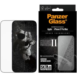 PanzerGlass Ultra Wide Fit iPhone 17 Pro Max Glazen Screenprotector - Case Friendly