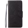 Mobigear Butterfly iPhone SE (2020) Hoesje Bookcase Portemonnee - Zwart