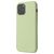 Mobigear Rubber Touch iPhone 12 Mini Siliconen Hoesje Backcover - Pastelgroen
