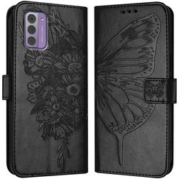 Mobigear Butterfly Nokia G42 Hoesje Bookcase Portemonnee - Zwart