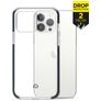 Mobilize Shatterproof iPhone 13 Pro Max Hoesje Hardcase Backcover Shockproof - Transparant / Zwart