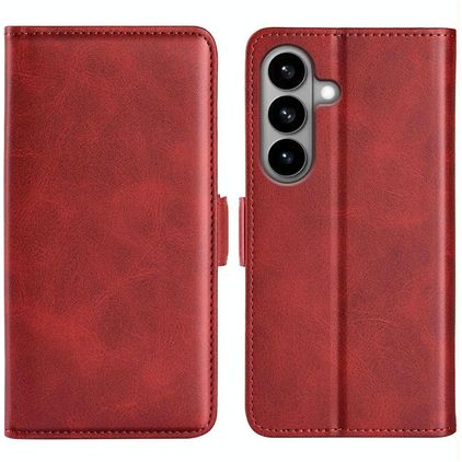 Mobigear Slim Magnet Samsung Galaxy S26 Hoesje Bookcase Portemonnee - Rood