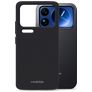 Mobilize Rubber Gelly Xiaomi 17 Pro Max Hoesje Flexibel TPU Backcover - Zwart