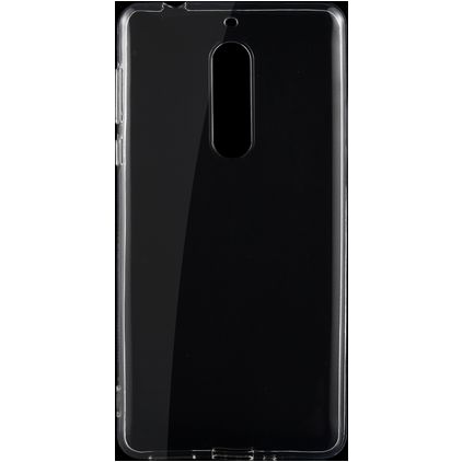 Mobigear Ultra Thin Doorzichtig Nokia 5 Hoesje Flexibel TPU Extra Dun Backcover - Transparant