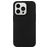 Mobigear Colors iPhone 14 Pro Max Hoesje Flexibel TPU Backcover - Zwart