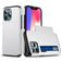 Mobigear Card iPhone 14 Pro Hoesje Hardcase Backcover Shockproof met Pasjeshouder - Wit