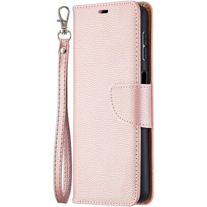 Mobigear Excellent Samsung Galaxy A32 5G Hoesje Bookcase Portemonnee - Roségoud