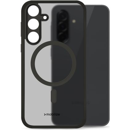 Mobilize Hybrid Samsung Galaxy A37 MagSafe Hoesje Hardcase Backcover Shockproof - Zwart